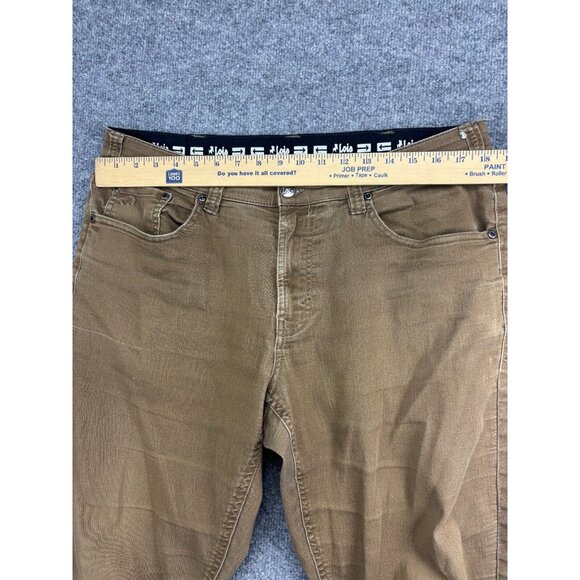 Lois Brad Pants Men's 38 Brown Denim Slim Leg Extensible Stretch Jeans - Picture 3 of 8
